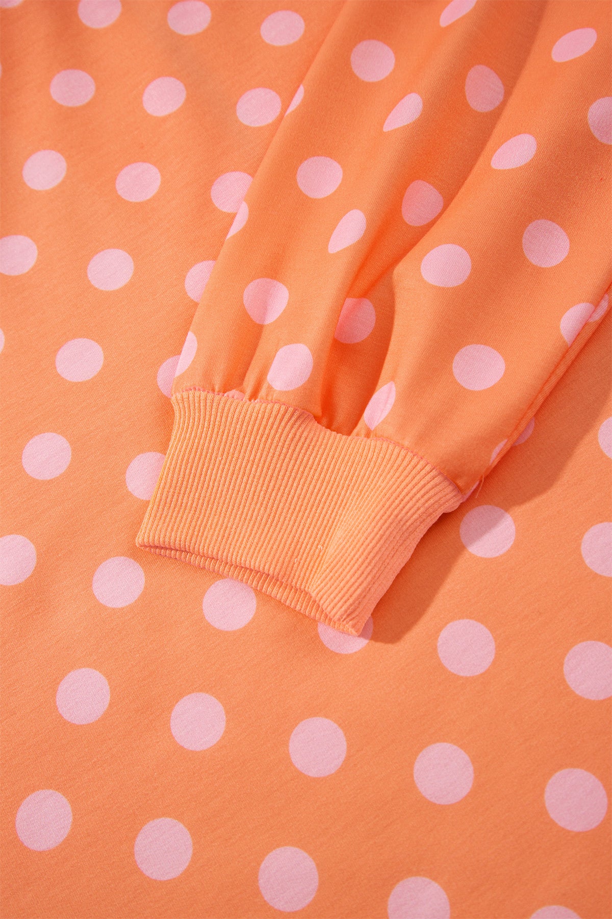 Polka Dot Long Sleeve Top w/Skort Set