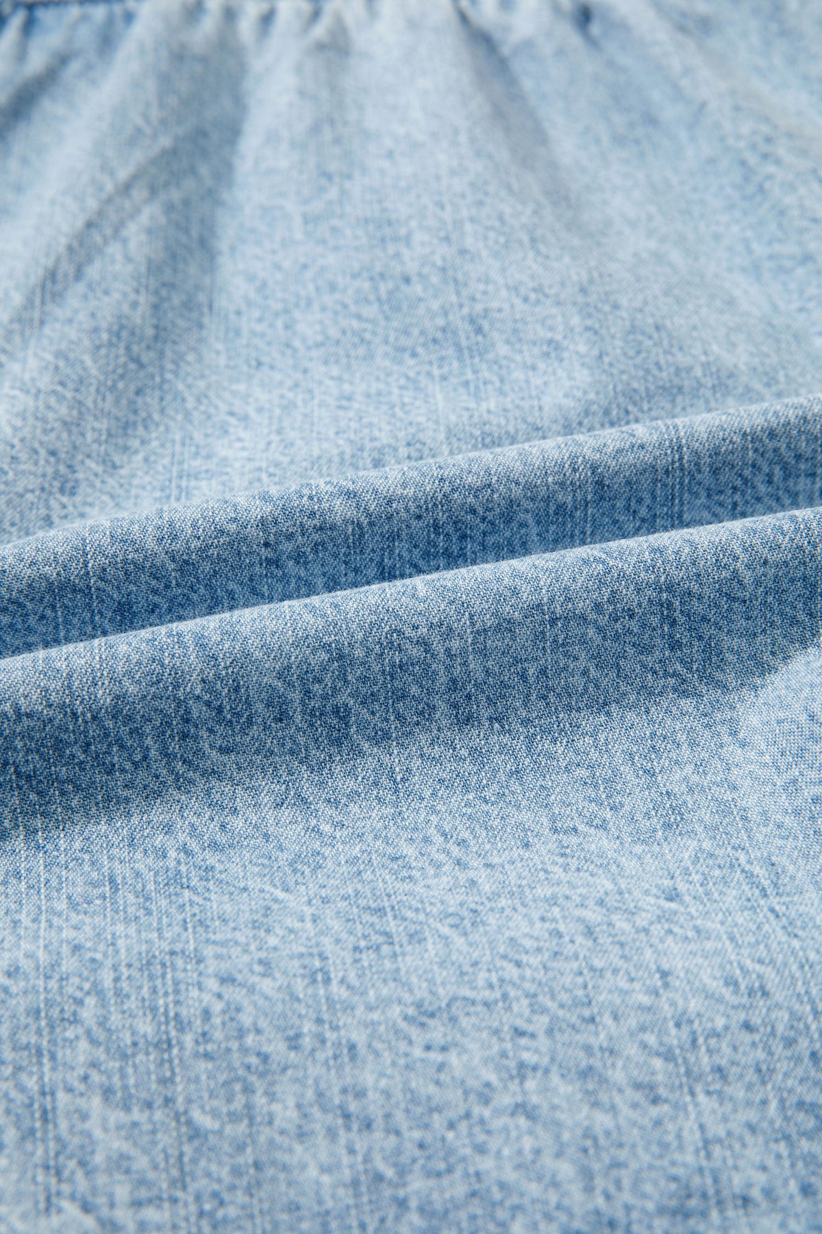 Myosotis Frayed Edge Denim Shorts