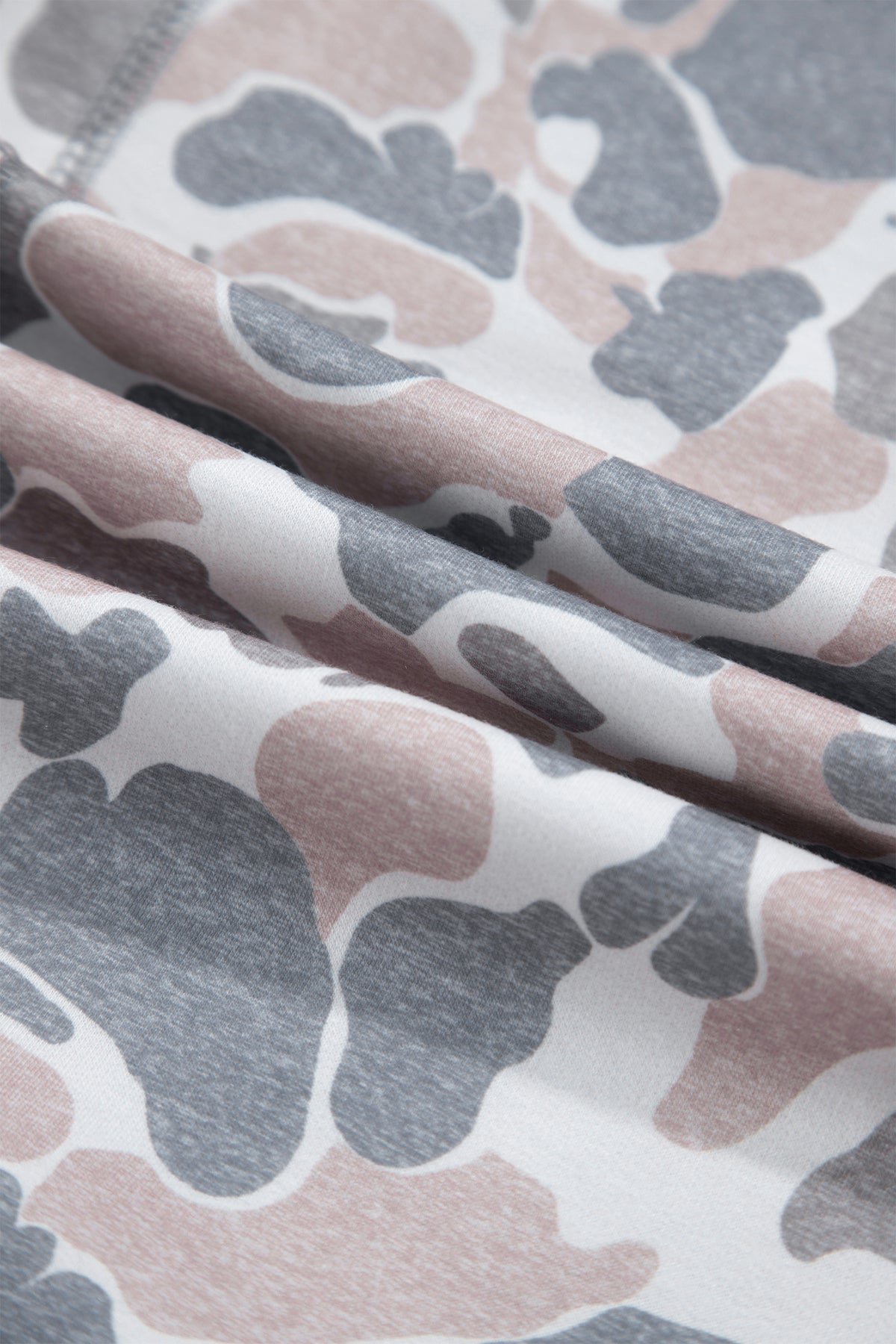 Camouflage Waffle Knit Plus Size Hoodie