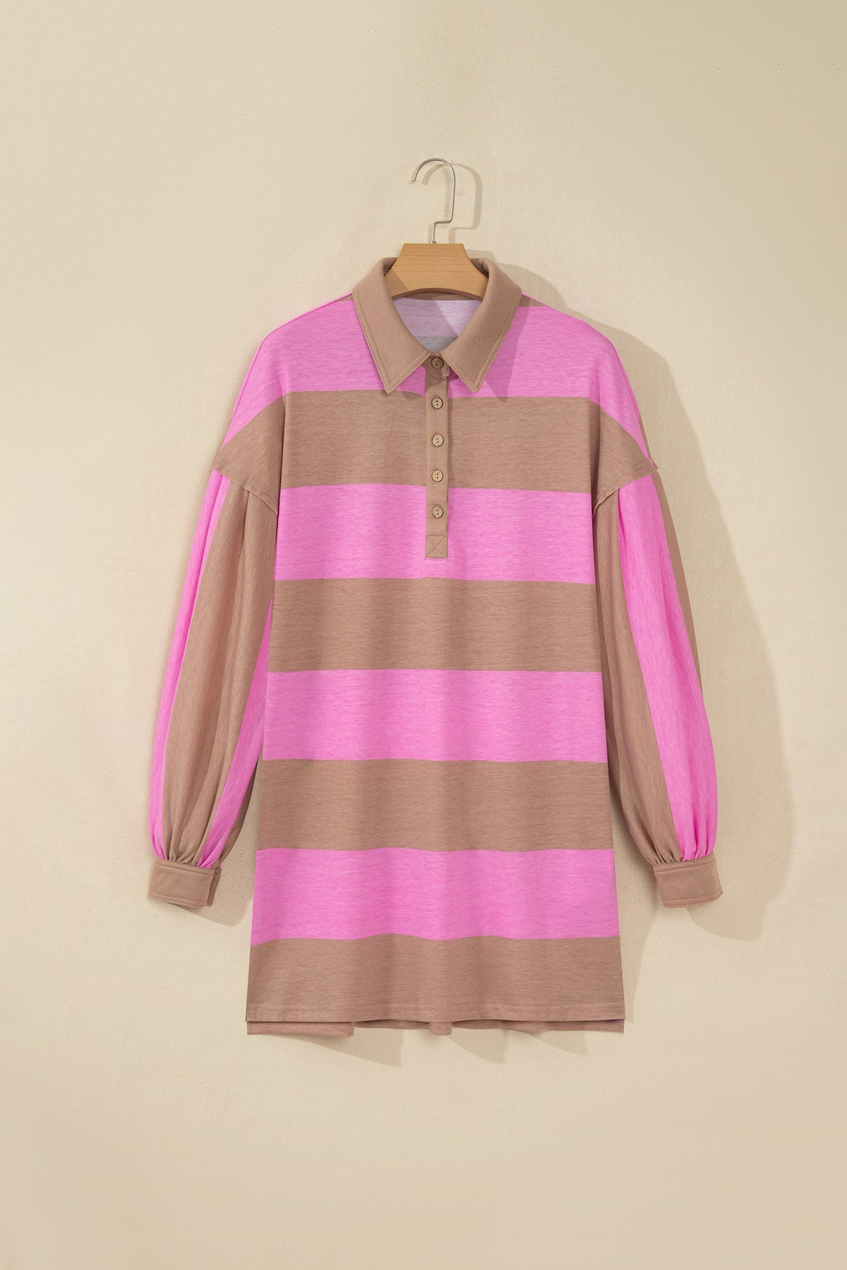 Striped Long Sleeve Dress
