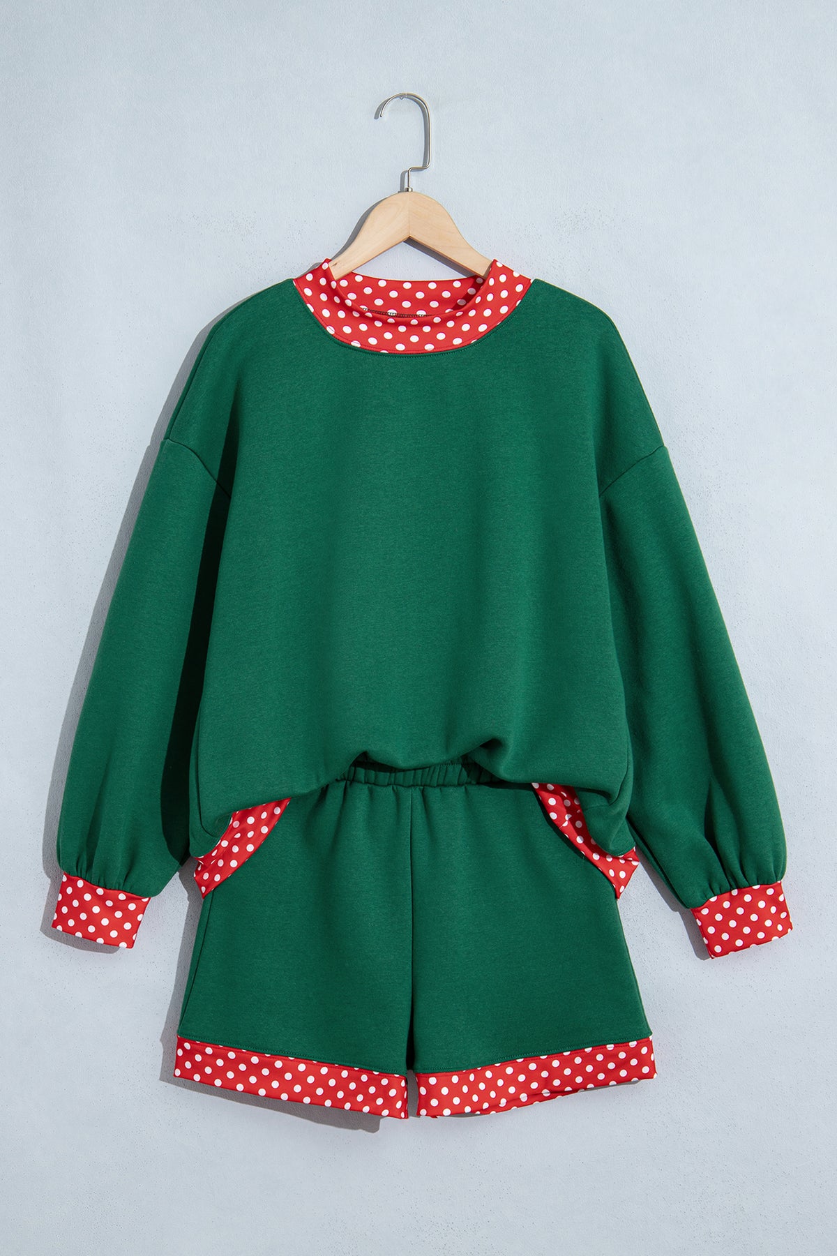 Gingham Pullover w/ Short Set