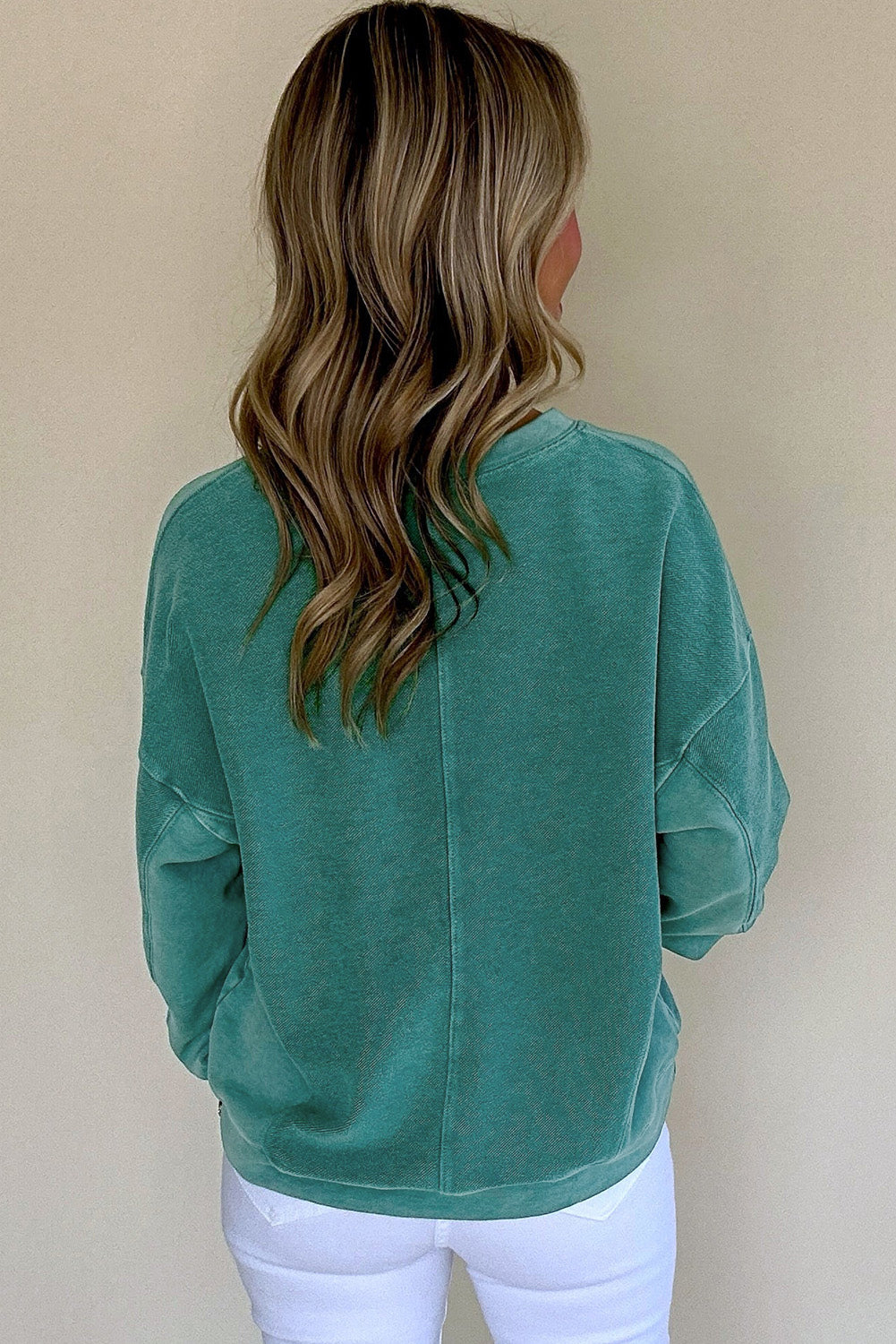 Skobeloff Solid Color Sweatshirt