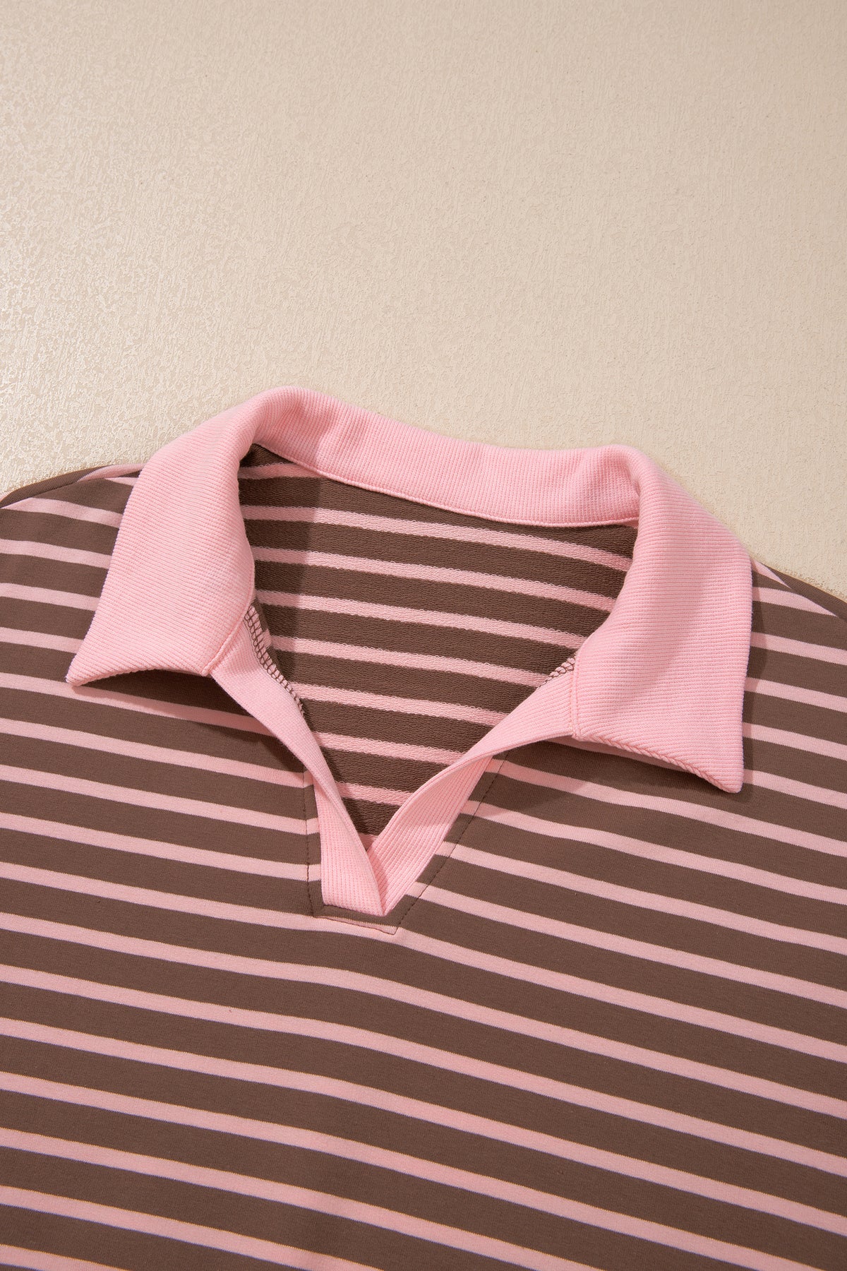 Striped Long Sleeve Top w/ Skort Set