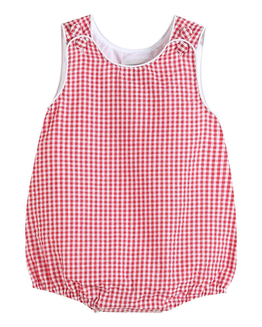 Seersucker Bubble Romper