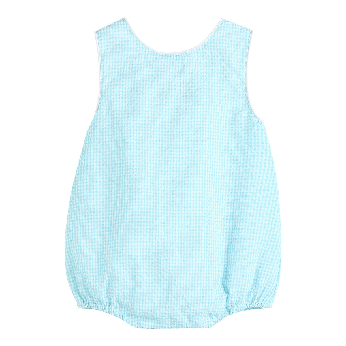 Classic Seersucker Bubble Romper