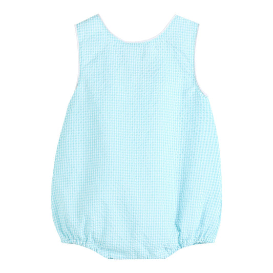 Classic Seersucker Bubble Romper