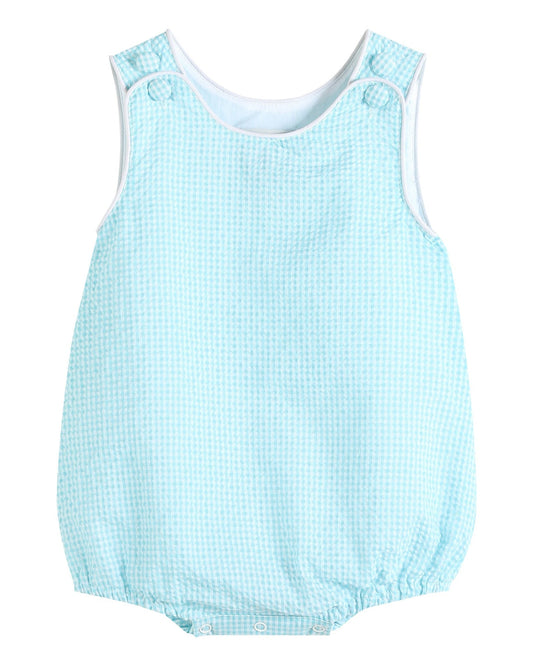 Classic Seersucker Bubble Romper