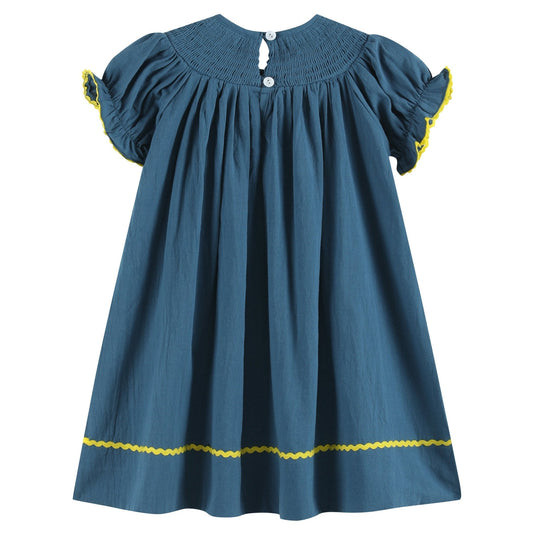 Cobalt Blue Turkey Dress
