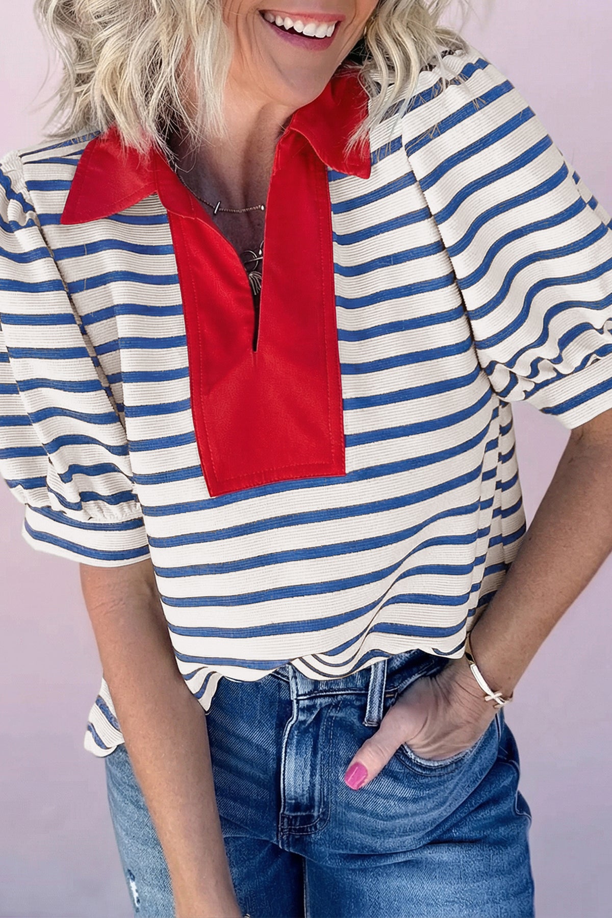 Short Sleeve Blouse