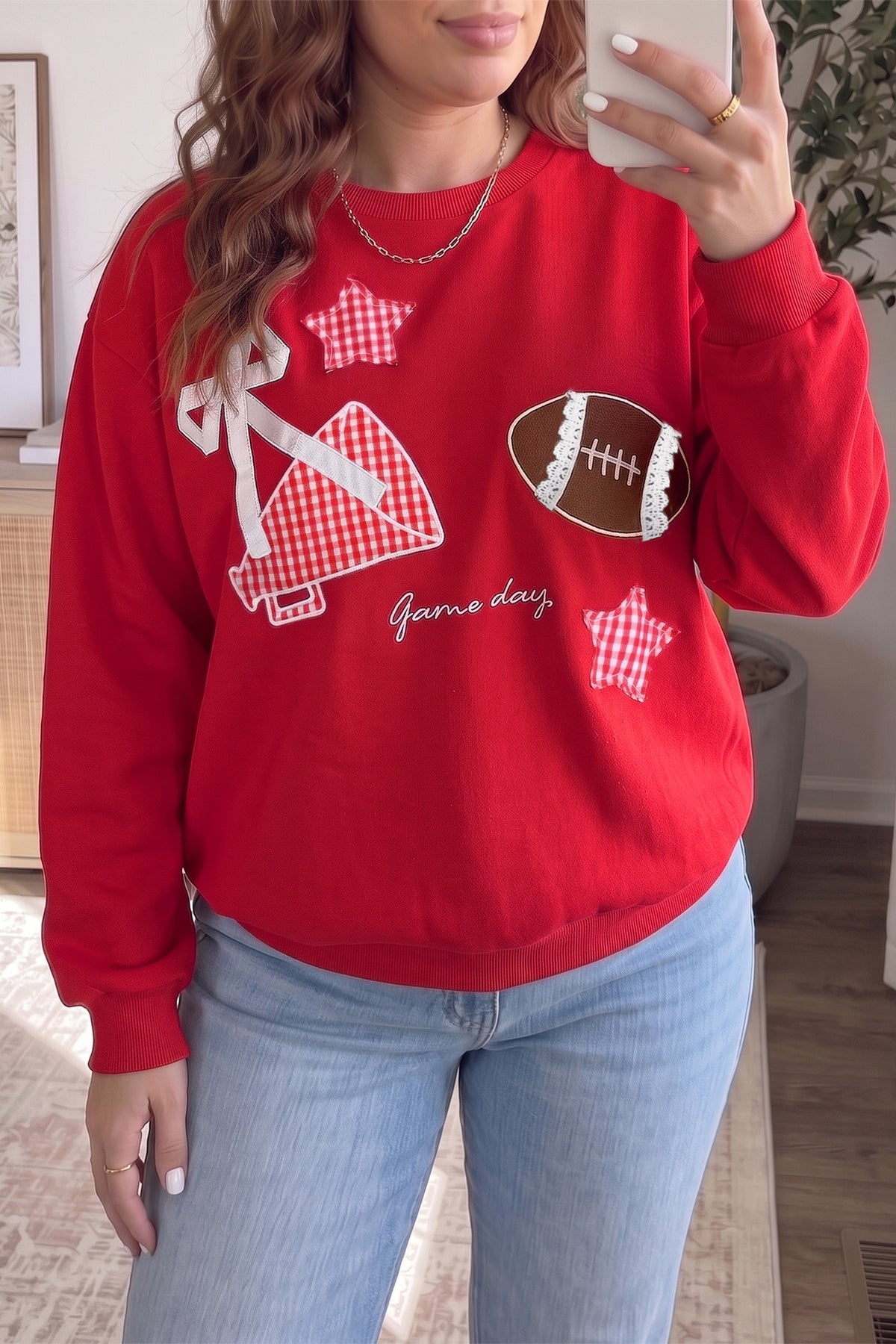 Game Day Plus Size Sweatshirt