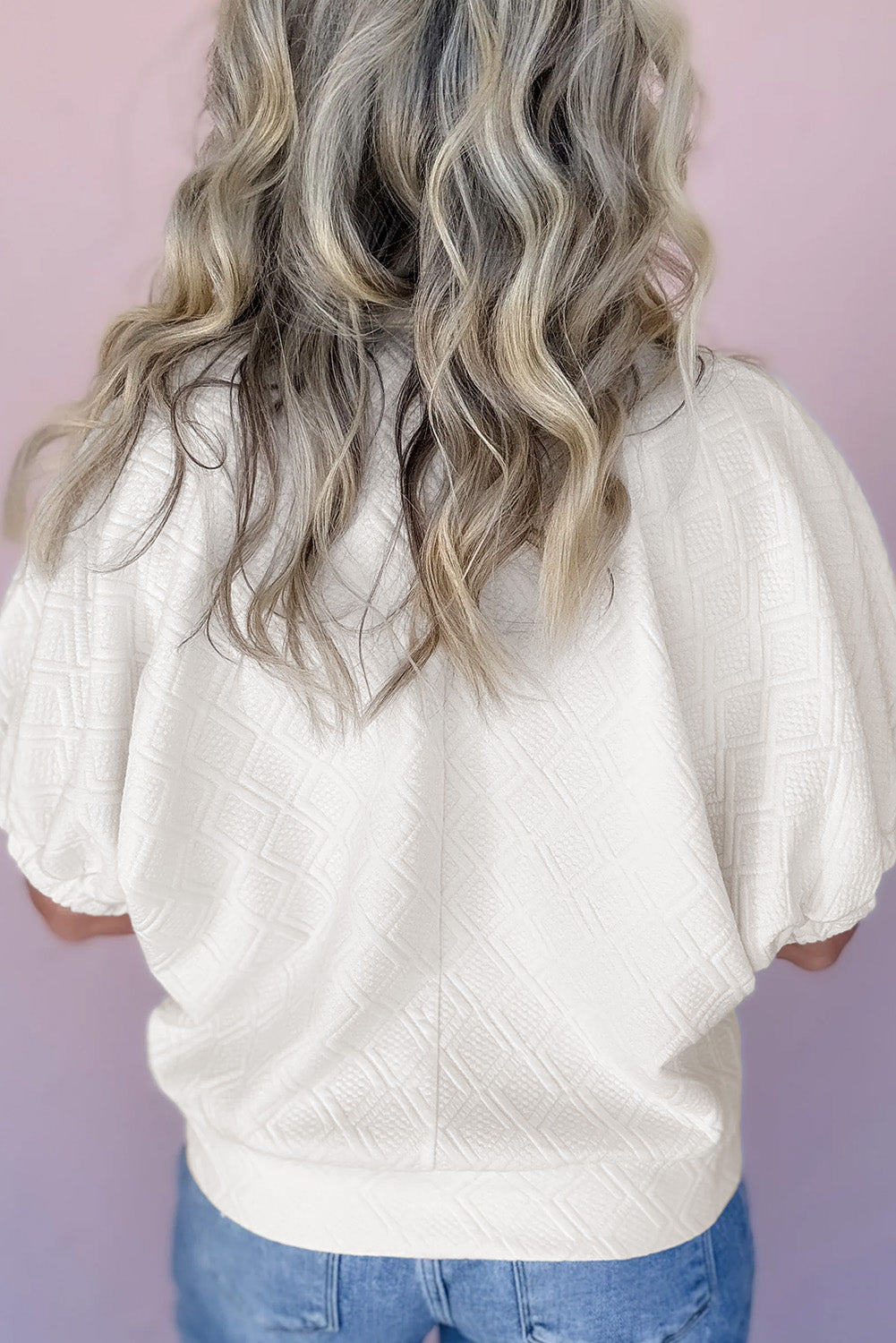 Striped Sleeve Blouse