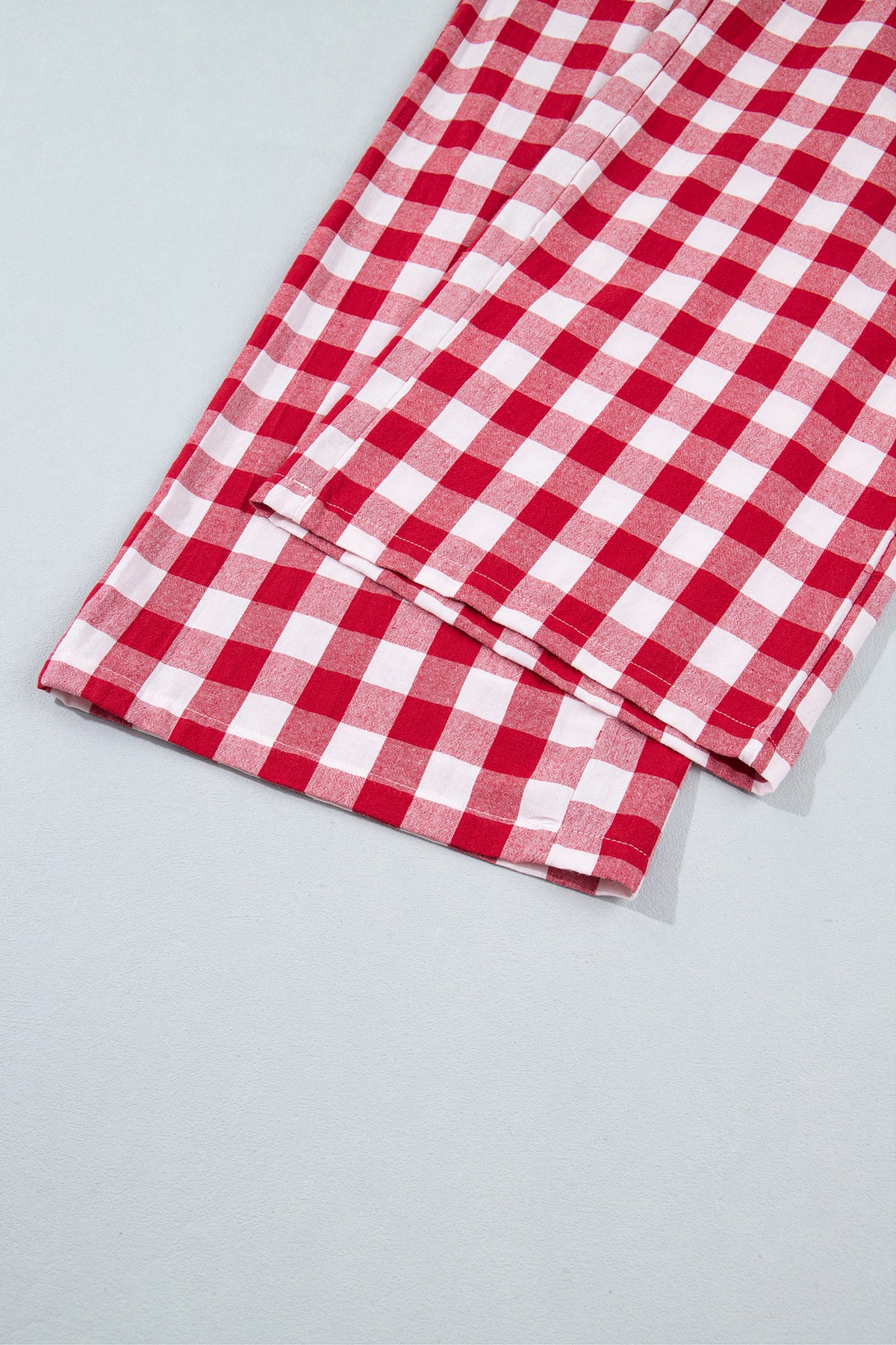 Gingham Plaid Pants