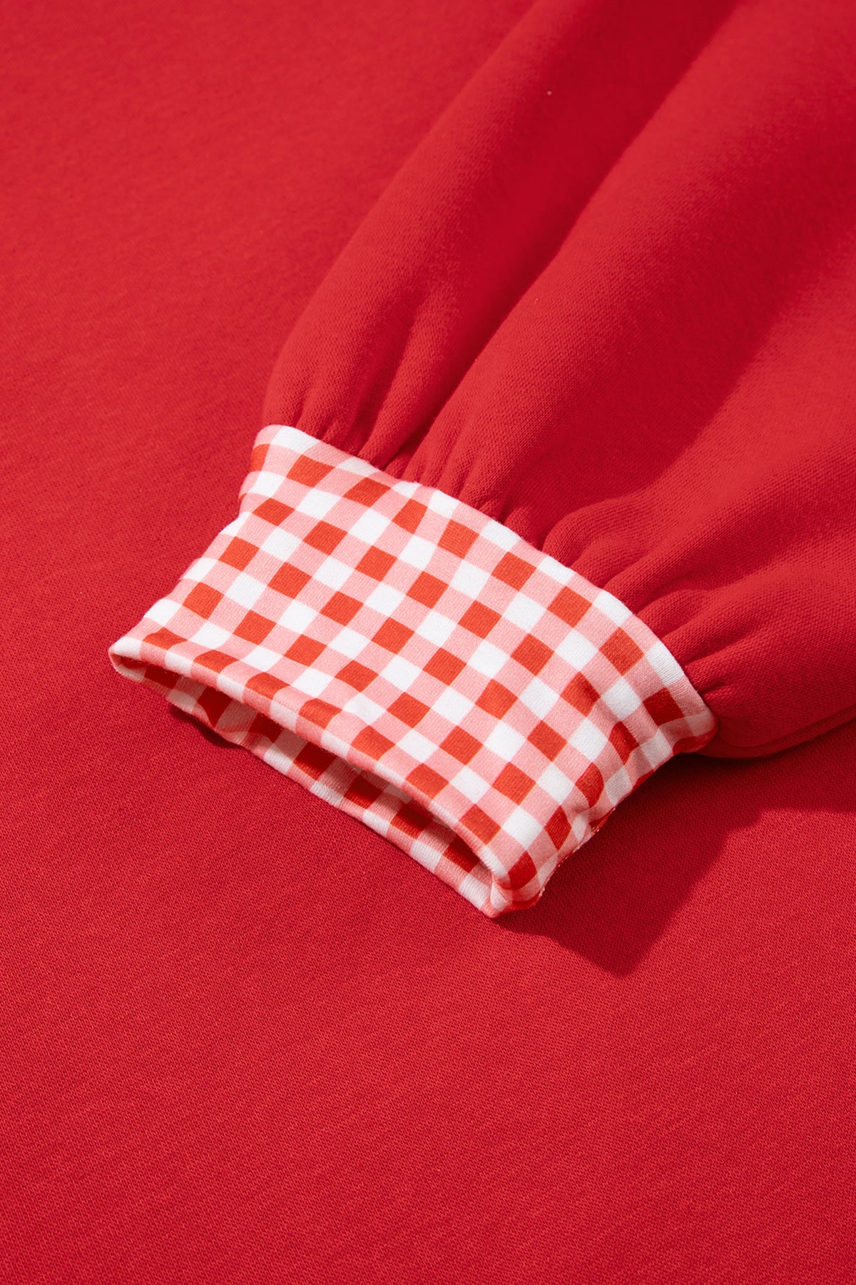 Gingham Pullover w/ Short Set