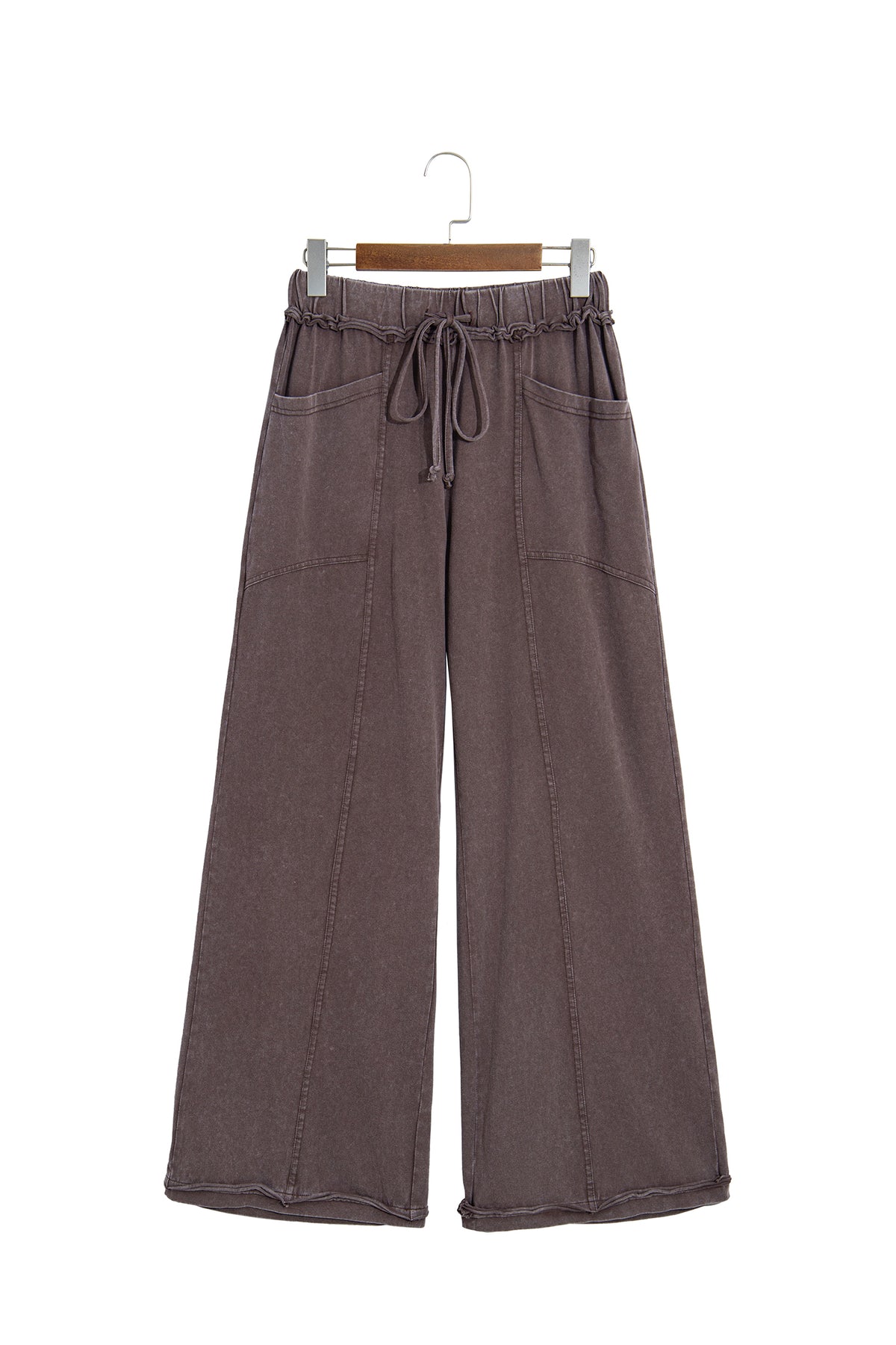 Flare Leg Drawstring Pants