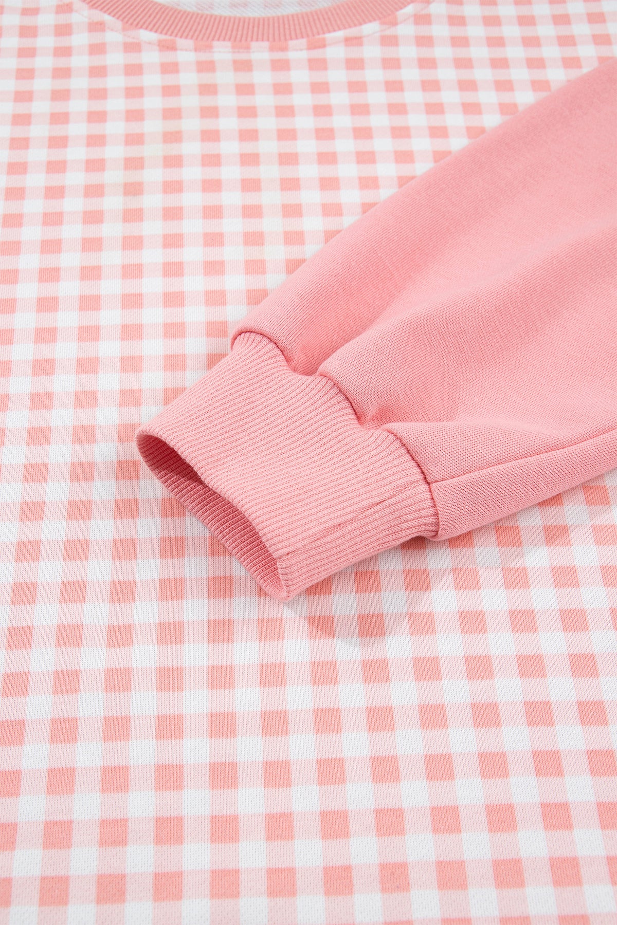 Plaid Long Sleeve Pullover & Pant Set