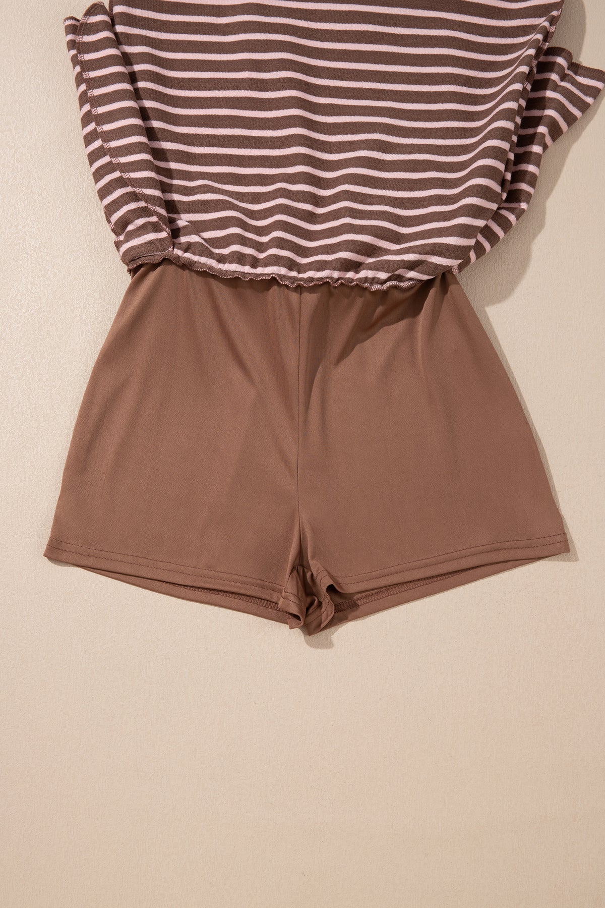 Striped Long Sleeve Top w/ Skort Set