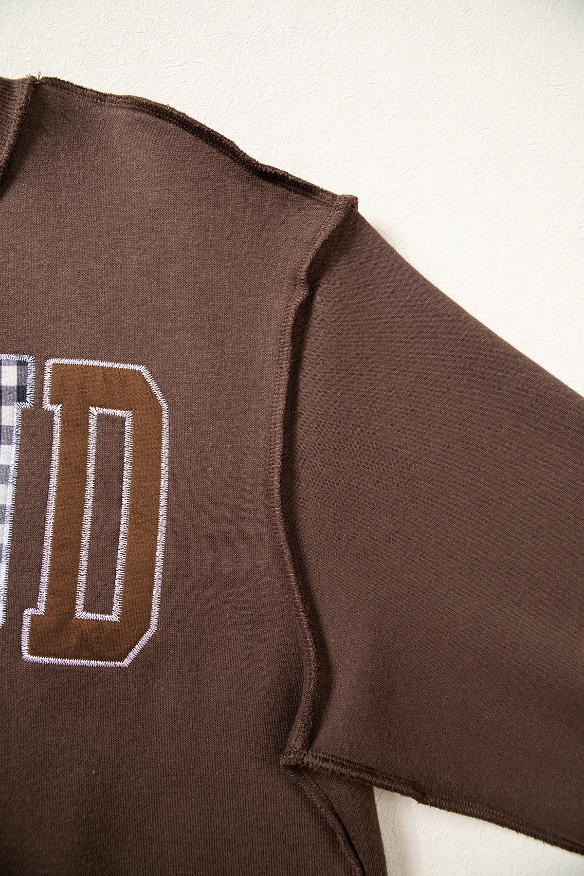 WWJD Embroidered Mock Neck Sweatshirt