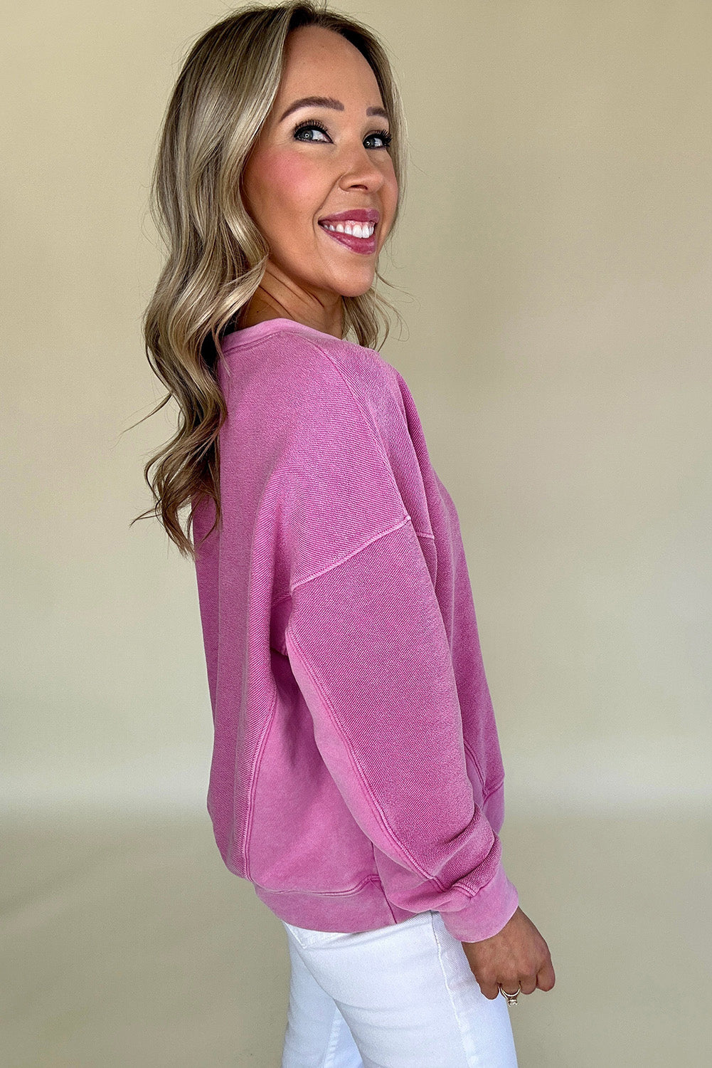 Skobeloff Solid Color Sweatshirt