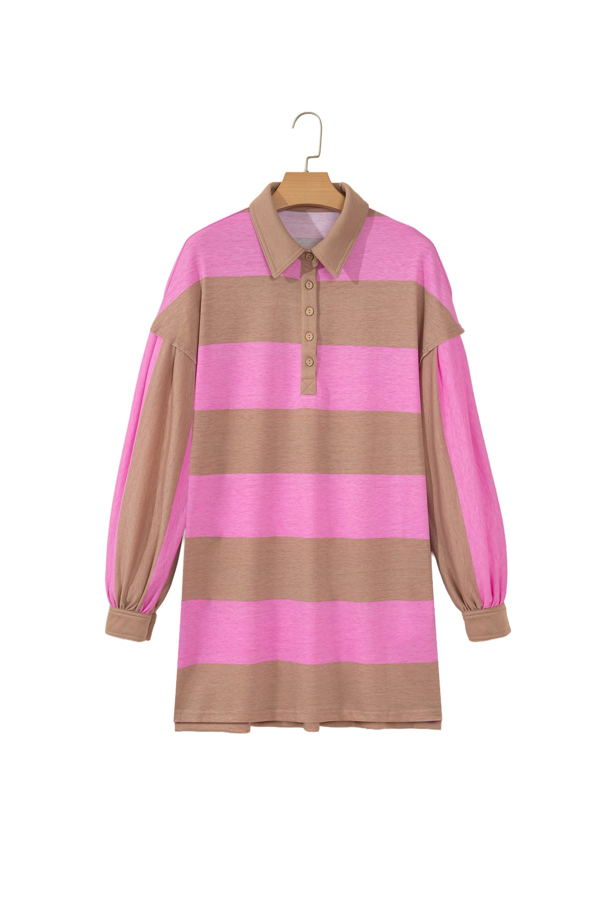 Striped Long Sleeve Dress