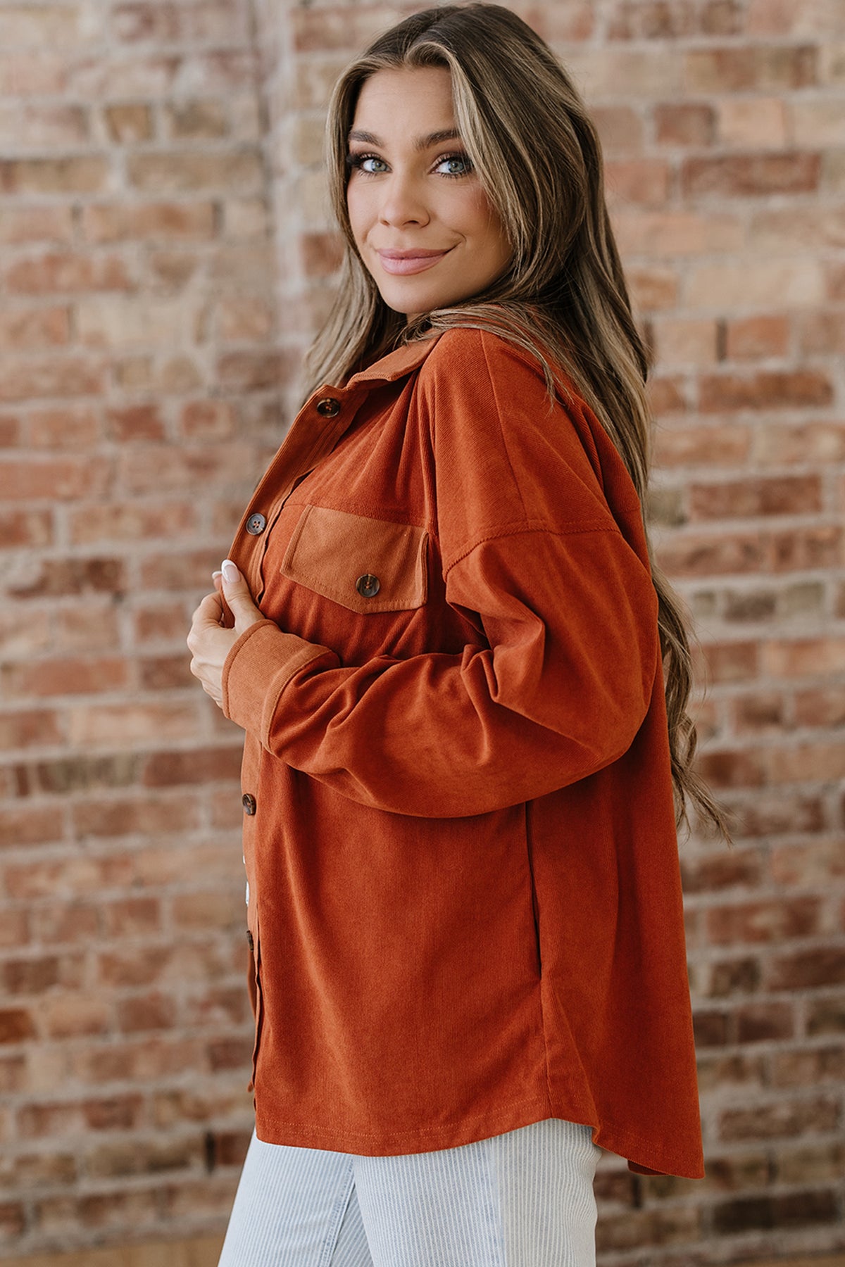 Velvet Casual Shacket