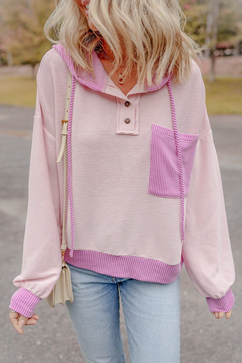 Pocket Hooded Top