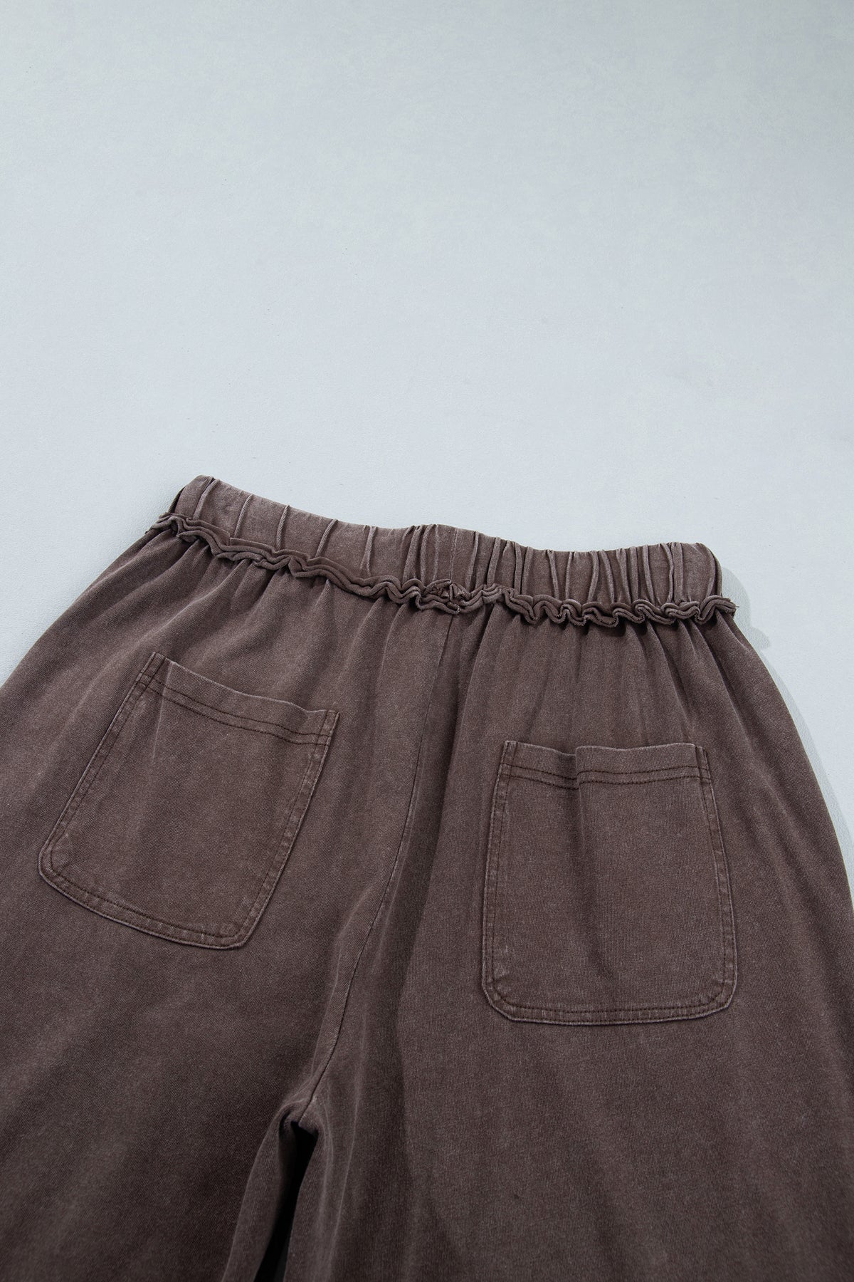 Flare Leg Drawstring Pants