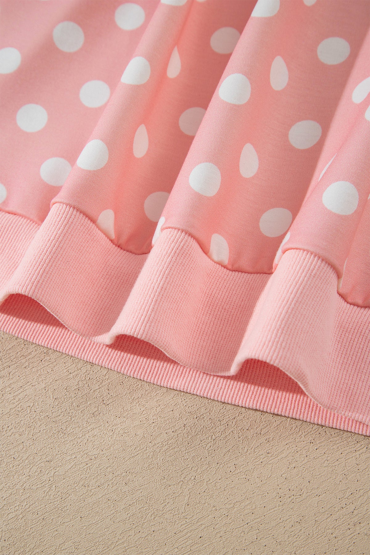 Polka Dot Long Sleeve Top w/Skort Set