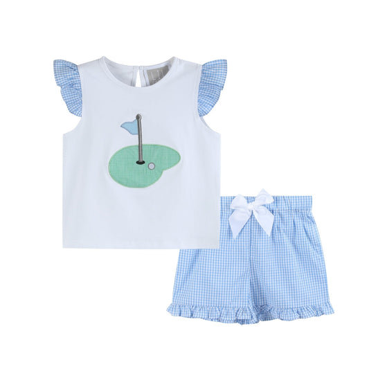 Girls Tee and Shorts 2pc Set