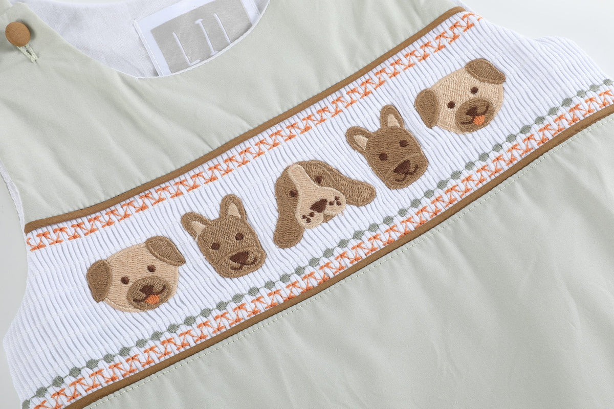 Dog Smocked Jon Jon