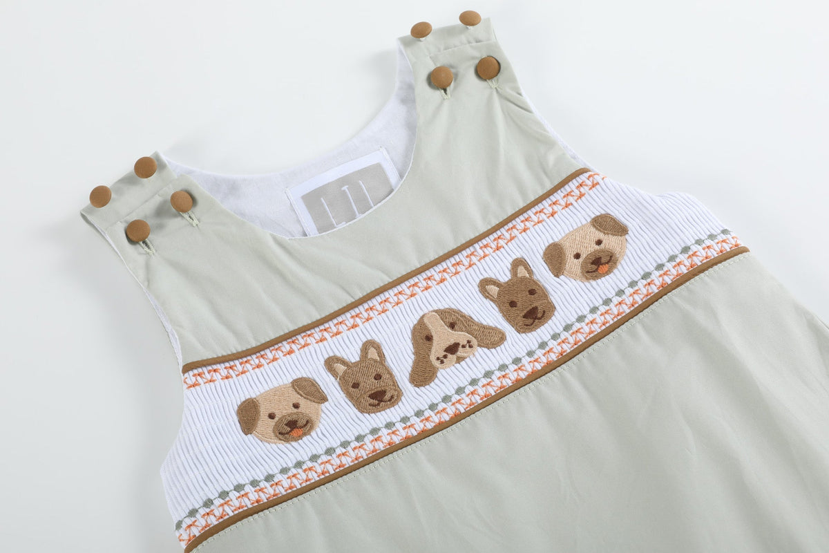 Dog Smocked Jon Jon