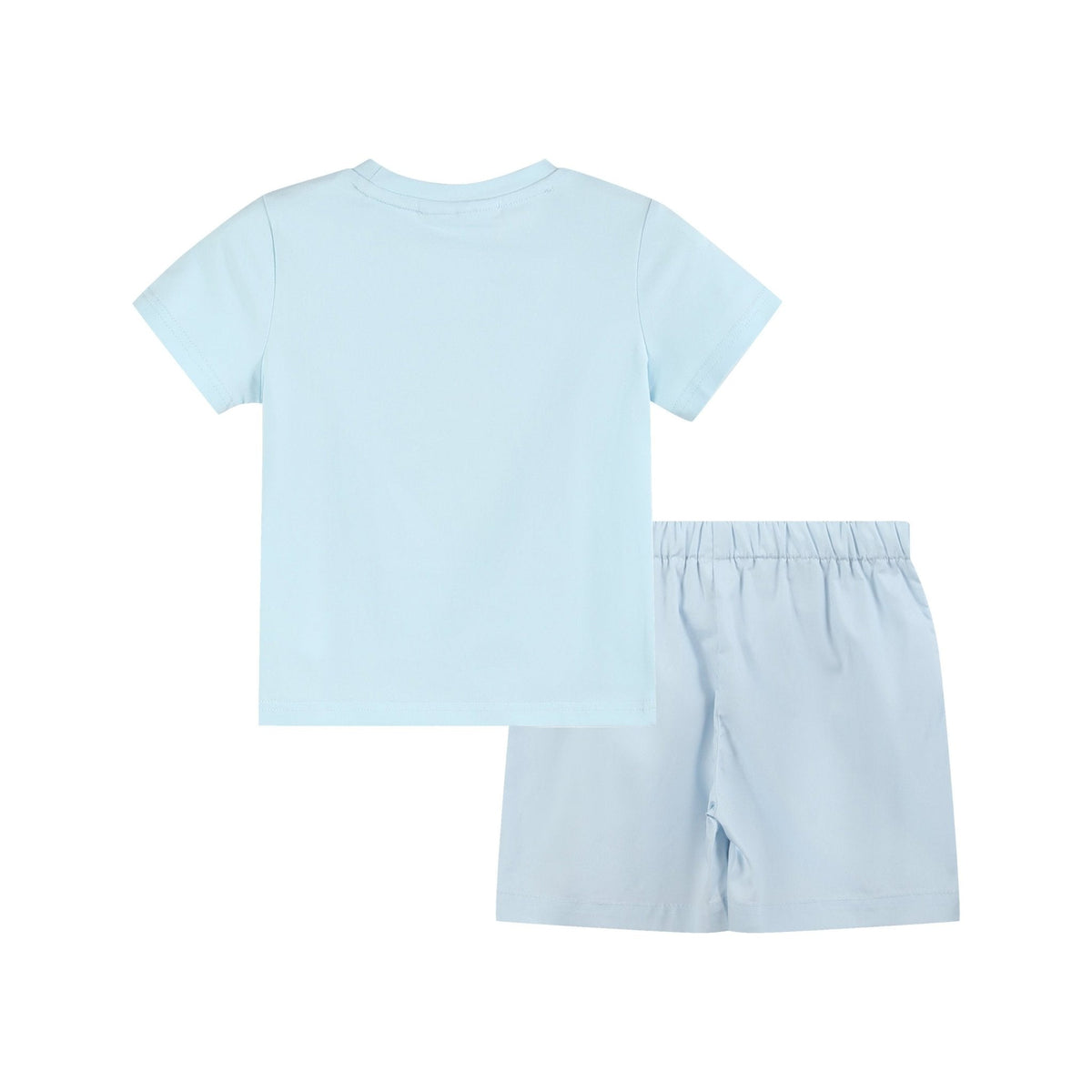 USA Flag Smocked T-Shirt and Shorts Set