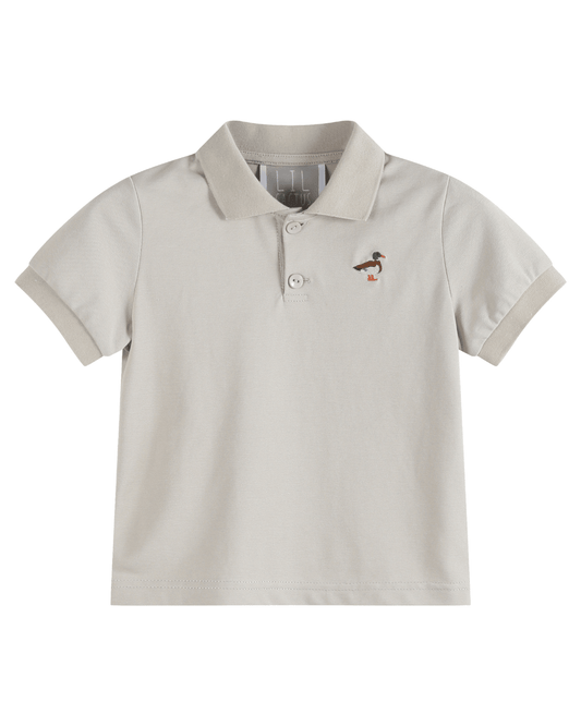 Light Brown Mallard Duck Polo Shirt