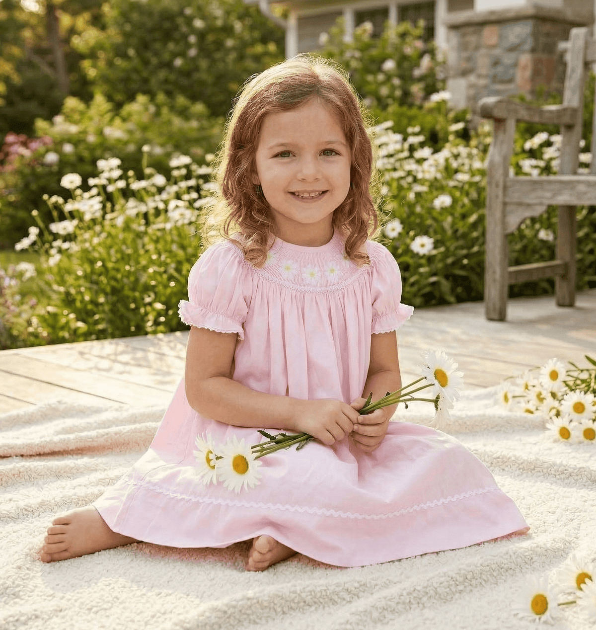 Daisy Smocked Dress