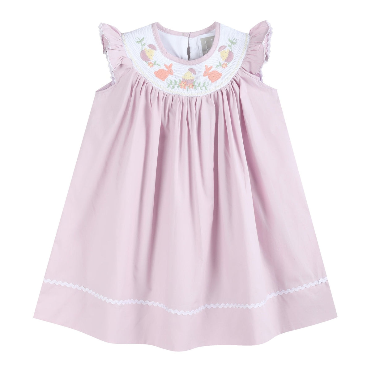 Light Purple Smocked Dress