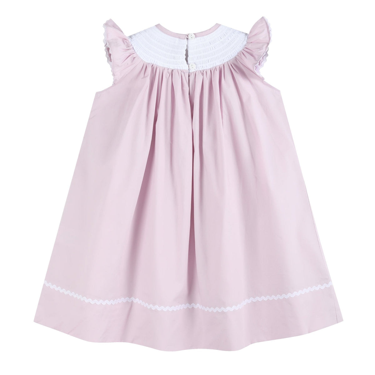 Light Purple Smocked Dress