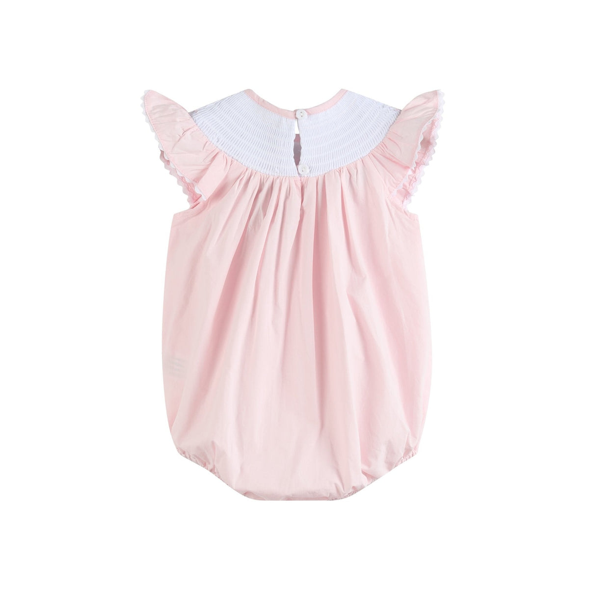Strawberry Vine Smocked Romper