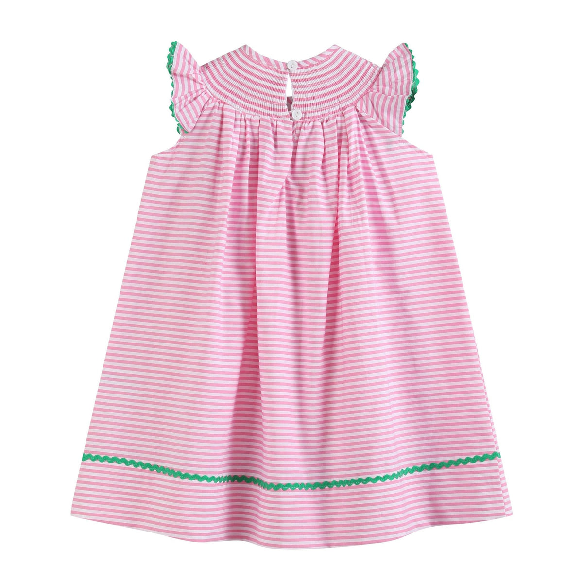 Smocked Watermelon Dress