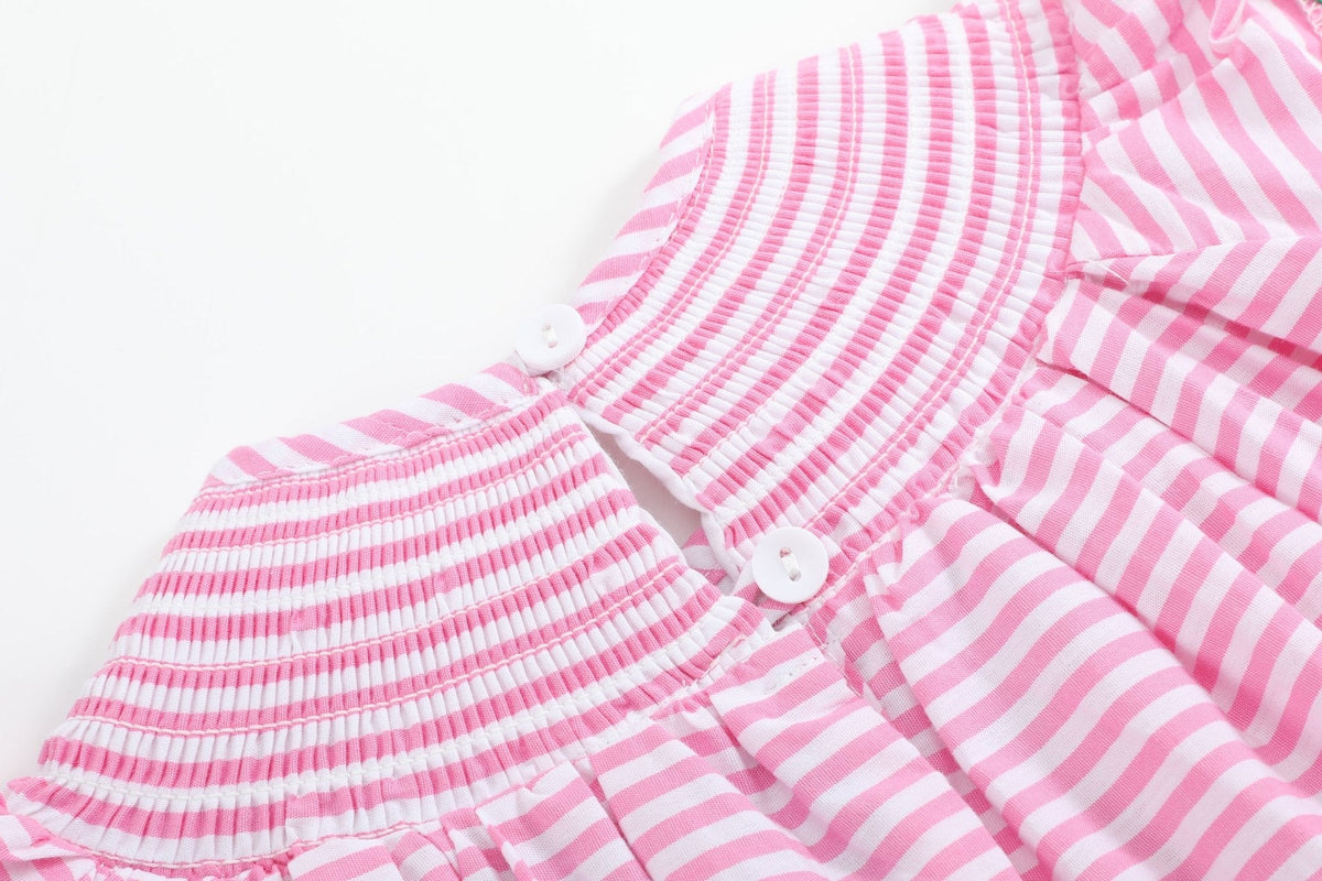 Smocked Watermelon Dress