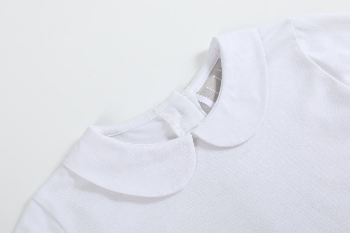 White Collared Shirt